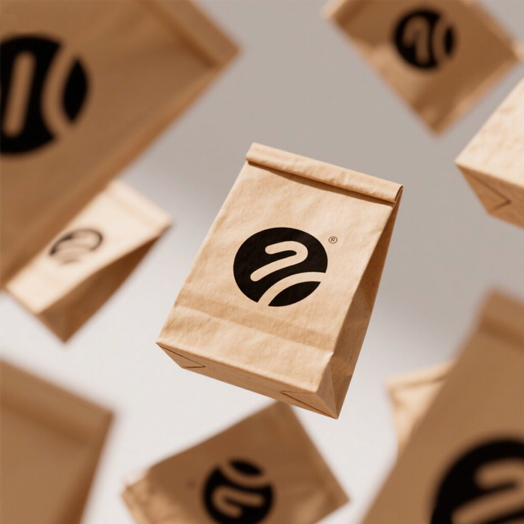 Bolsas de papel impresas con logo