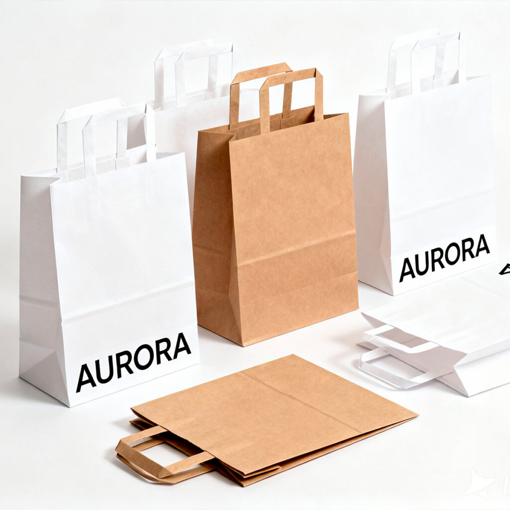 Bolsas de papel impresas con logo
