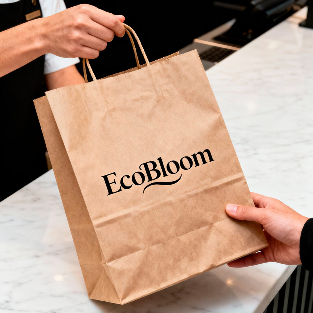Bolsas de papel impresas con logo