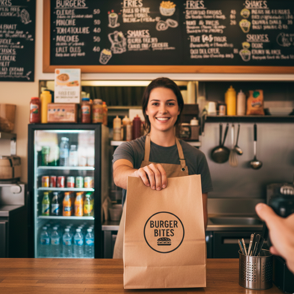 Bolsas de papel impresas con logo