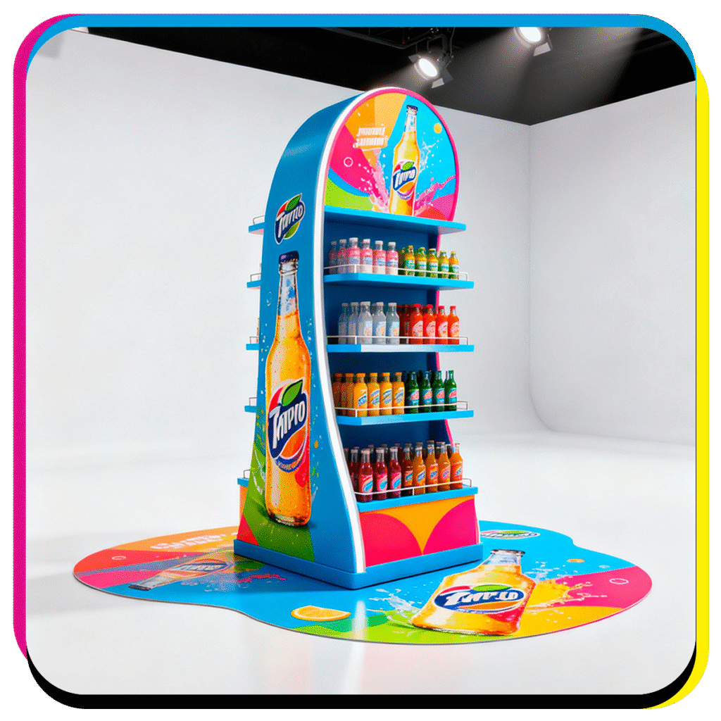 Impresión para retail y comercio en exhibidor