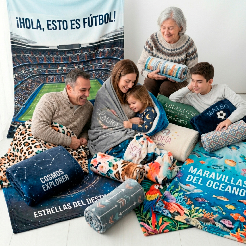 Frazadas personalizadas CDMX